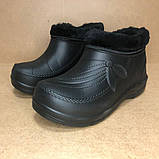 Бурки жіночі хутряні 38р, Жіночі дутики на танкетці, Валянки шиті Вовняні валянки TP-76, фото 8