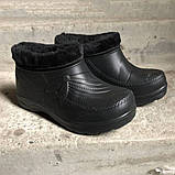 Бурки жіночі хутряні 38р, Жіночі дутики на танкетці, Валянки шиті Вовняні валянки TP-76, фото 4