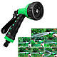 Набір поливальний шланг BlueBird BB-2301 7,5 м на котушці пістолет із розпилювачем 7 режимний, фото 4