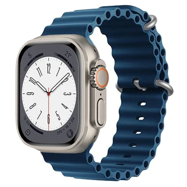 Силіконовий ремінець Silicone Strap Ocean для Apple Watch Abyssal Blue • 42/44/45/49mm