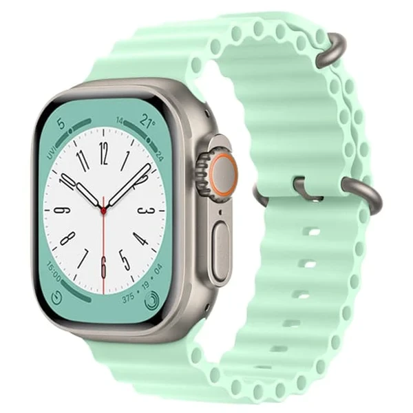 Силіконовий ремінець Silicone Strap Ocean для Apple Watch Pistachio • 42/44/45/49mm