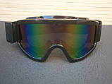 Окуляри маска Sport MS-908-1 Хамелеон для велоспорту мотокросу парапланеризму, фото 7
