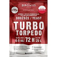 Дрожжи Turbo TORPEDO 72 часа Browin , 120g (403121 )