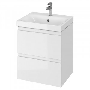 Шафка та раковина Moduo 50 білий (S801-230) Cersanit Art. S801-230
