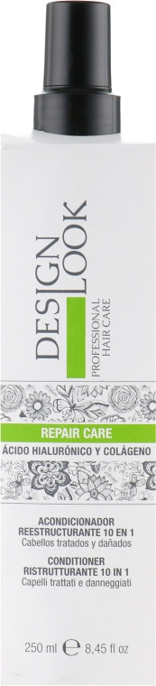 Крем-спрей для пошкодженого волосся 10 в 1 - Design Look Repair Care Cream 250мл