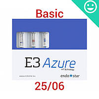 ENDOSTAR E3 AZURE BASIC, размер 25/06, 6 шт, 25 мм, АЖУР БЕЙЗИК (Poldent)