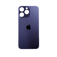 Скло корпусу iPhone 14 Pro Deep Purple BIG (великий отвір)