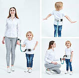 Повідець для дитини на пояс Antilost Блакитний 1,5 метра з ключем (18025), фото 2