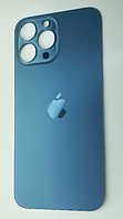 Скло корпусу iPhone 13 Pro Max Sierra Blue BIG (великий отвір)