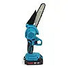 Акумуляторна ланцюгова міні електропила Makita DUC155Z 24V 5Ah шина 15 см | Пила електрична | АКБ пила, фото 5