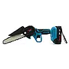Акумуляторна ланцюгова міні електропила Makita DUC155Z 24V 5Ah шина 15 см | Пила електрична | АКБ пила, фото 7