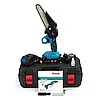 Акумуляторна ланцюгова міні електропила Makita DUC155Z 24V 5Ah шина 15 см | Пила електрична | АКБ пила, фото 8