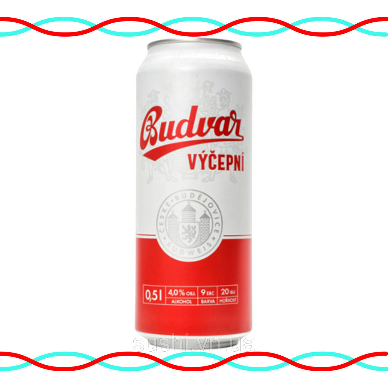 Budvar світле фільтроване 500мл