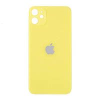 Скло корпусу iPhone 11 Yellow BIG (великий отвір)