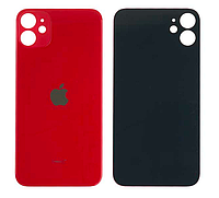 Скло корпусу iPhone 11 Red BIG (великий отвір)