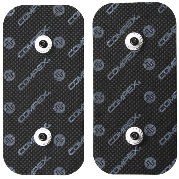 Самоклеючі подвійні електроди для електростимуляторів Compex 5 см х 10 см PRF, фото 1