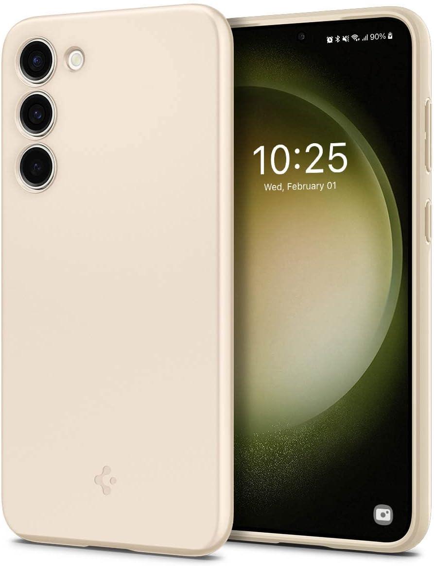 Чохол Spigen для Samsung Galaxy S23 - Thin Fit, Pearled Ivory (ACS06083)
