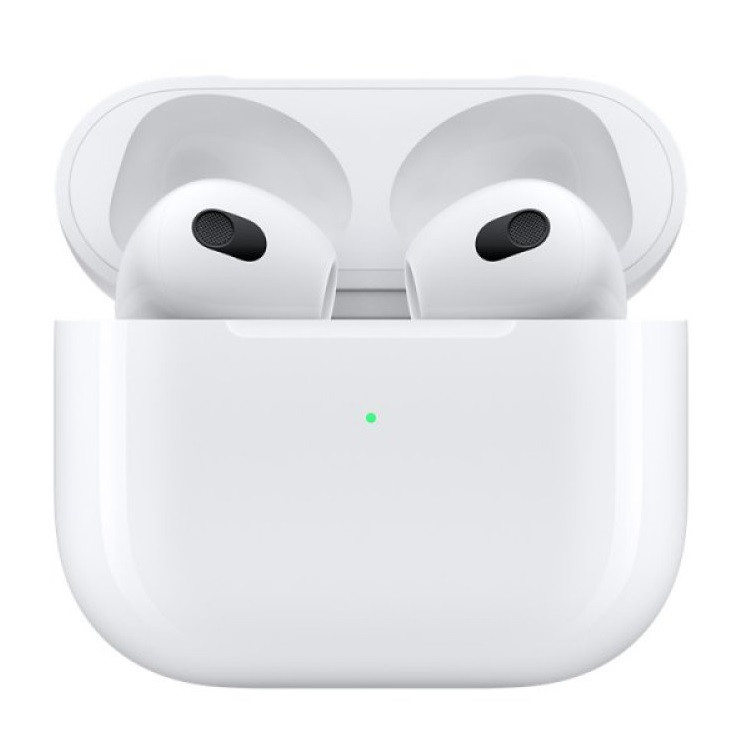 Бездротові навушники в кейсі Apple AirPods 3 Premium quality Original series 1:1 Білий