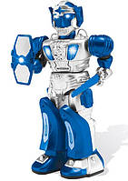 Интерактивная игрушка Робот на батарейках Steel Warriors Синий