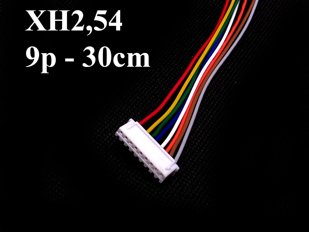Роз'єм XH2.54 9pin з дротами 30 см, фото 1
