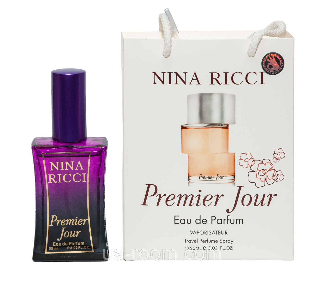 Тестер жіночий Nina Ricci Premier Jour, 50 мл, сумка.