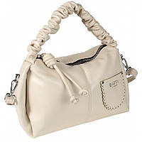 Мягкая сумочка BATTY среднего размера из эко кожи с декоративным карманчиком