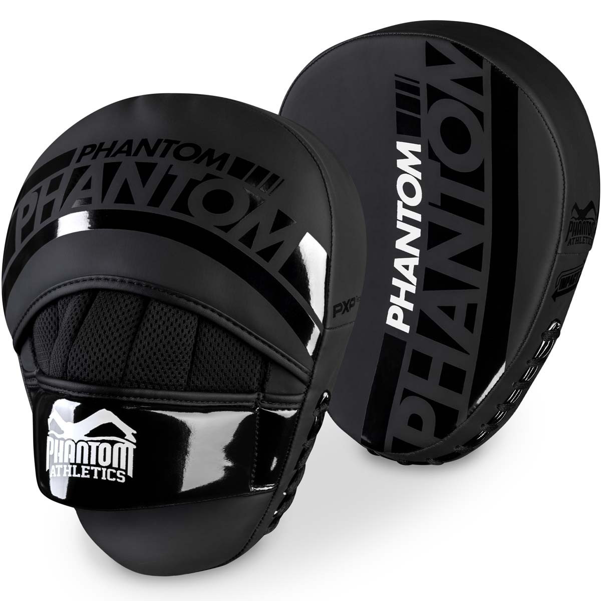 Лапи для боксу чорні Phantom APEX Black