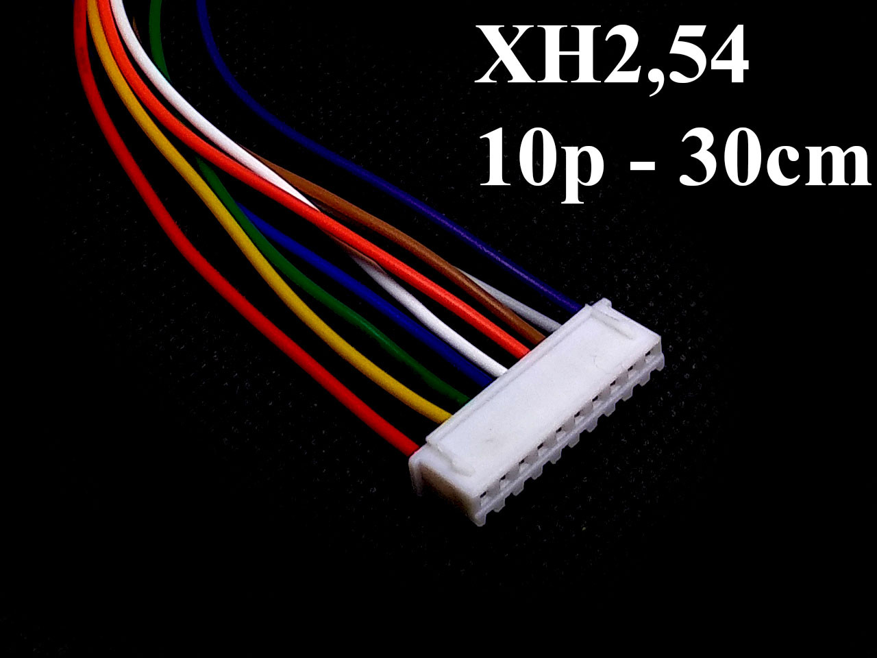 Роз'єм XH2.54 10pin з дротами 30 см, фото 1