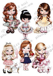 Їстівна картинка для кондитерских виробів Для малюків 12см (листок А4)