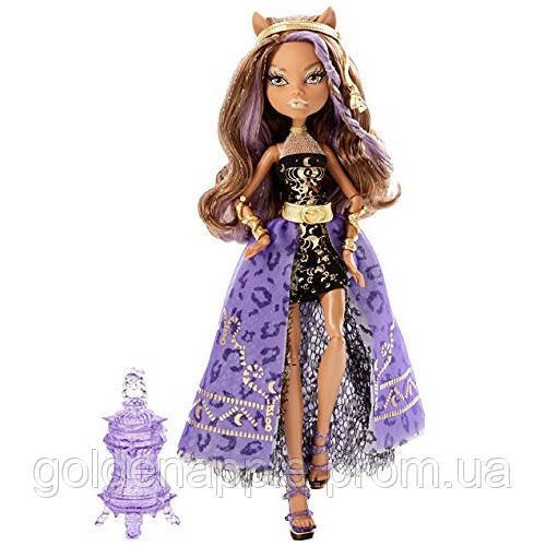 Лялька Monster High Clawdeen Wolf 13 Wishes Монстер Хай Клодін Вульф 13 Бажань