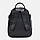 Жіночий шкіряний рюкзак Ricco Grande K188815bl-black, фото 3