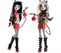 Набор их 2х кукол Монстер Хай Мяулоди и Пурсефона Monster High Meowlody &Purrsephone