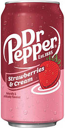 Dr Pepper Strawberry & Cream 355ml USA