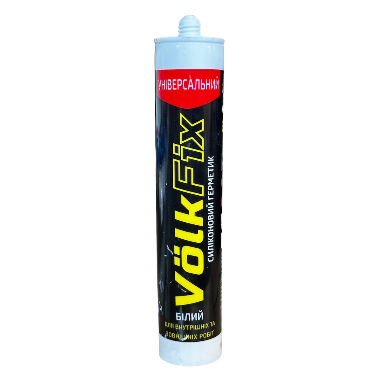Універсальний ,силіконовий герметик VolkFix, білий 290мл