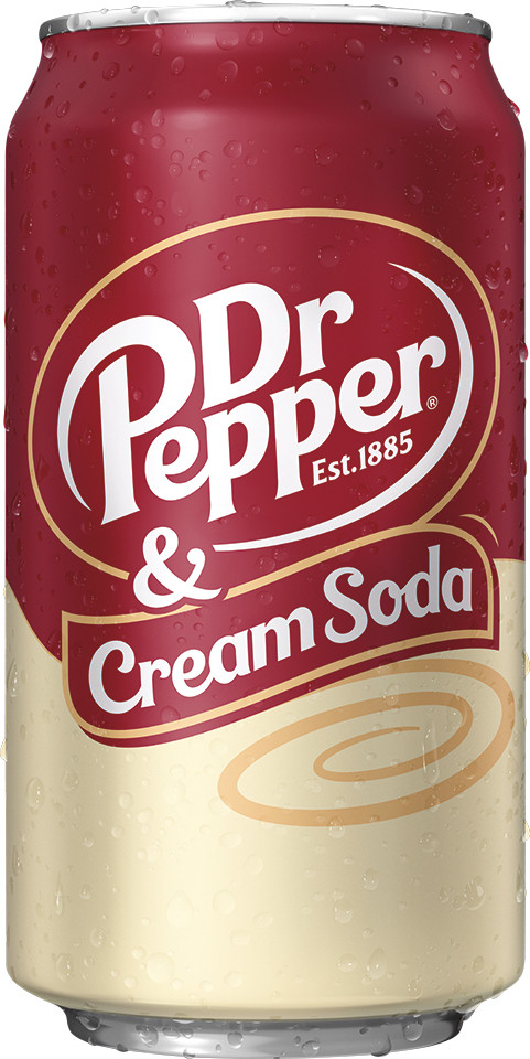 DR PEPPER & CREAM SODA Крем сода 355ml USA