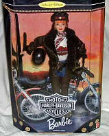 Кукла Барби 1998- Barbie Collector Edition Harley Davidson Motor Cycles Red Head