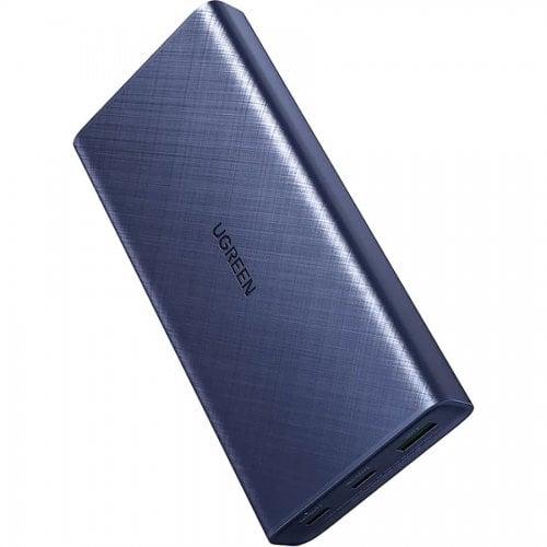 Портативний акумулятор павербанк UGREEN 20000 mAh 45 W зі швидким заряджанням Blue (PB165)