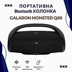 Портативна акустична bluetooth колонка Galaron Q66 (Водонепроникна, Bluetooth 5.0, TWS, MicroSD)