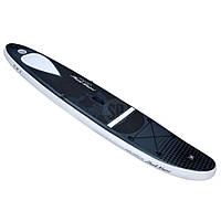 Надувная доска для Shark Aquatica SUP серфинга XQ Max с рюкзаком и веслом 305 х 71 х 15 см Темно-серая BIC