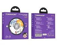 USB кабель Tornado TX12 Type-C (3,0A/1м)- бiло-чорний