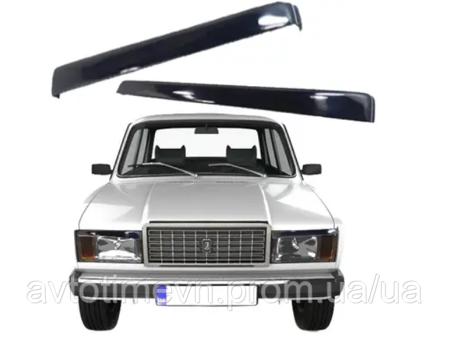 Купить Реснички на фары Ваз 2104 - 2105 - 2107 Черные 2 шт AV-Tuning ...