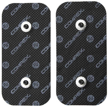 Самоклеючі подвійні електроди для електростимуляторів Compex 5 см х 10 см BIC, фото 1