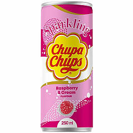 Chupa Chups Raspberry & Cream Чупа чупс малина і крем 250ml