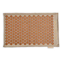 Екологічний акупресурний килимок з подушкою - натуральний чорний чорний Akumata ECO Золотий BIC, фото 4