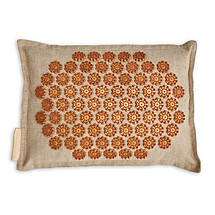 Екологічний акупресурний килимок з подушкою - натуральний чорний чорний Akumata ECO Золотий BIC, фото 5