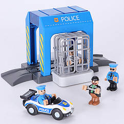 Поліцейська дільниця до залізниці з дерева Edwone, Iekool, IKEA, Brio