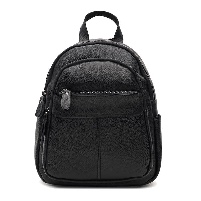 Жіночий шкіряний рюкзак Keizer K11080-black, фото 1