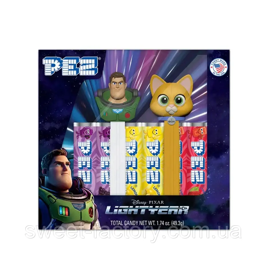 PEZ Candy & dispenser Toy Story Lightyear Twin Pack 49g