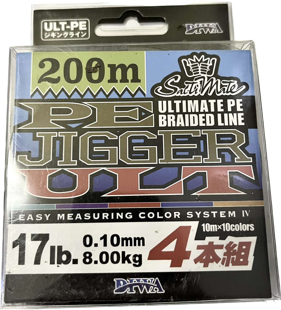 Шнур Diwa Jigger 200м, салатовий