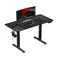 Компьютерный стол с электрической регулировкой HUZARO HERO 8.2 BLACK